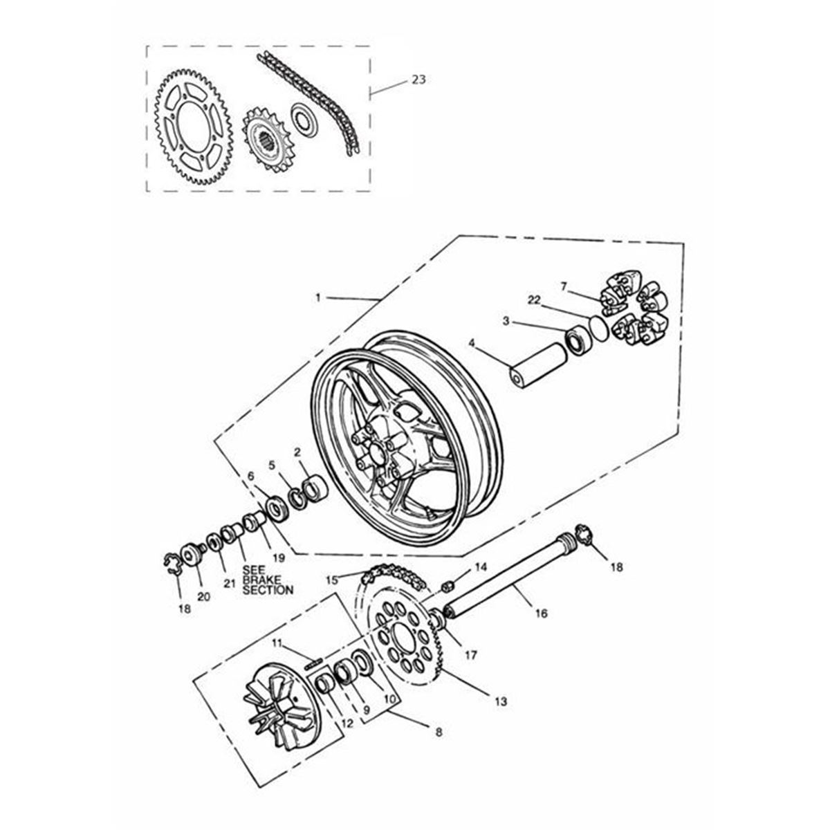 Bild von 530 Chain, 112L, Spares Kit