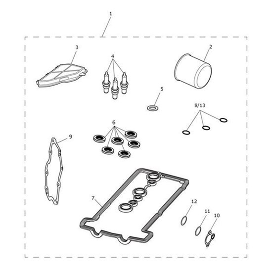 Bild von 675 Engine Service Kit