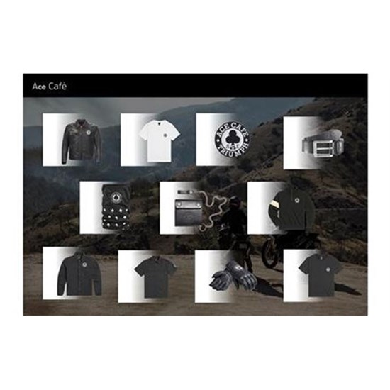 Bild von ACE CAFE PRINTED POCKET T-SHIRT WHITE
