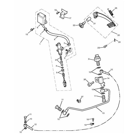 Bild von ADAPTER, BREMSLICHTSCHALTER