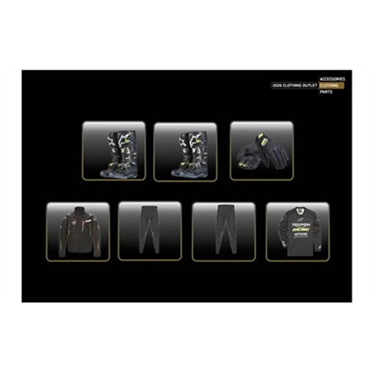 Bild von ALPINESTARS RACER GRAPHITE MX PANTS