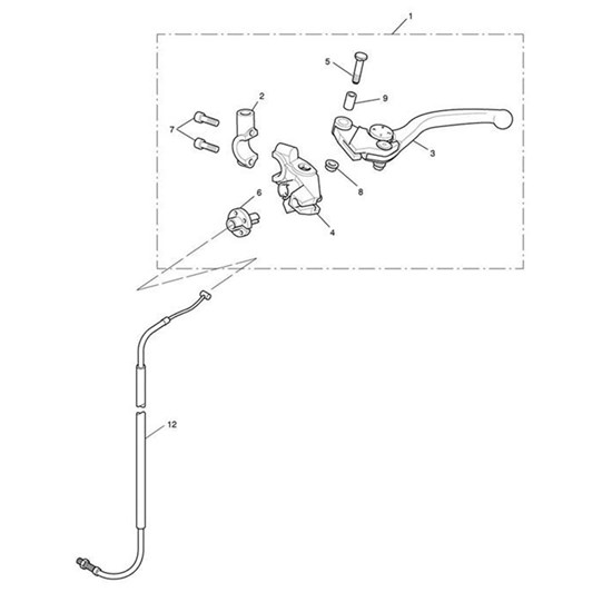 Bild von Adjustable Clutch Lever