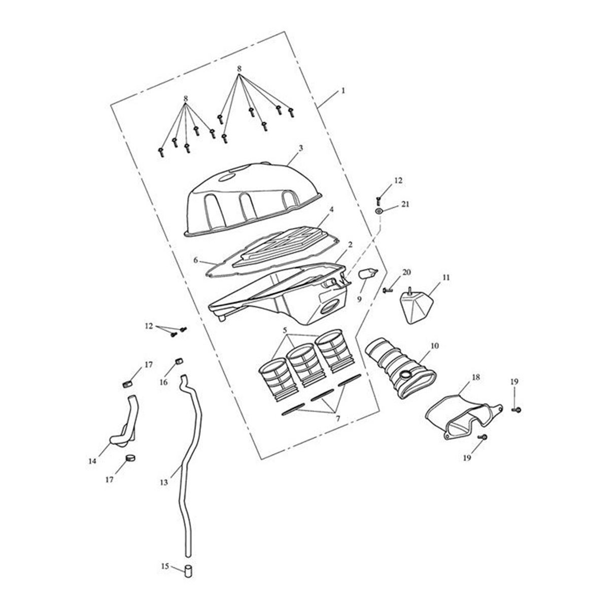 Bild von Air Intake Duct