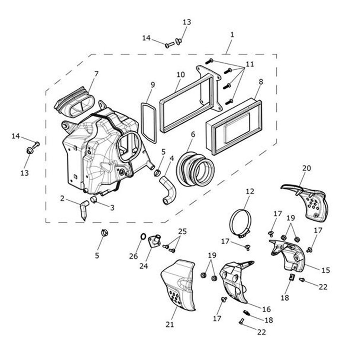 Bild von Airbox Assembly