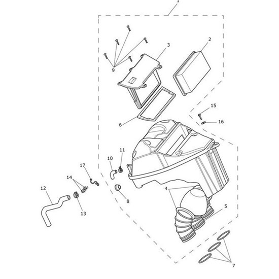 Bild von Airbox Assy