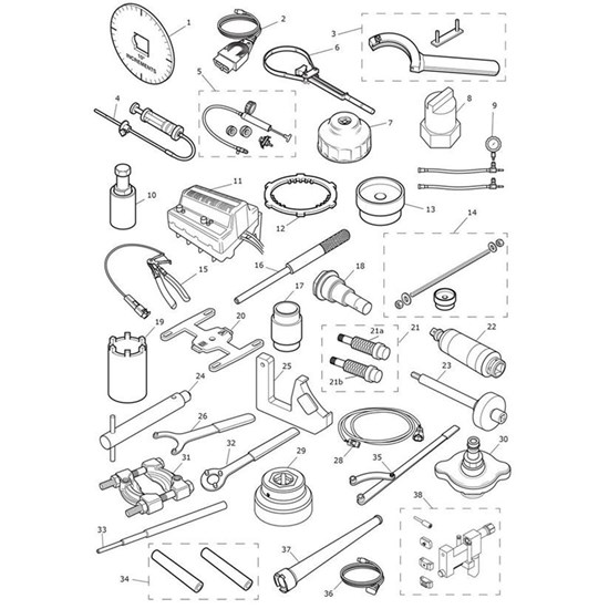 Bild von Anti Rotation Jig, Clutch Assy