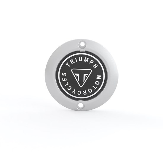 Picture of BADGE MOTORDECKEL LINKS - GEBÜRSTET