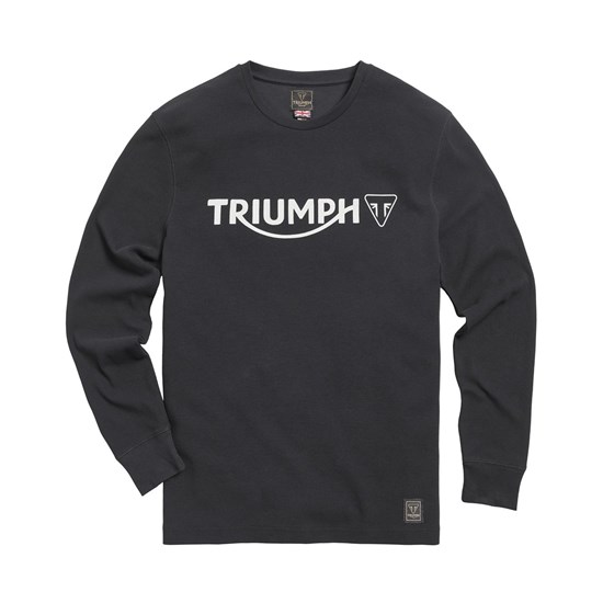 Bild von BETTMANN L/S WAFFLE BLACK T-SHIRT