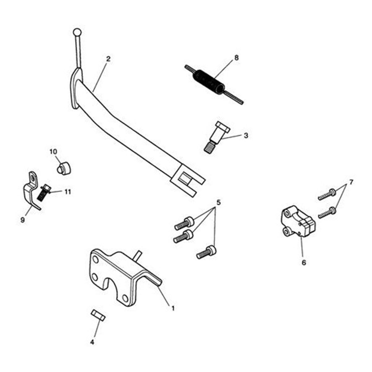 Bild von BRACKET, UP-STOP
