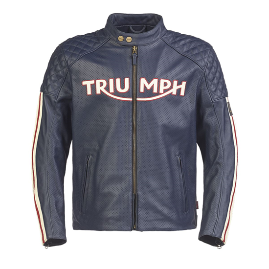 Bild von BRADDAN AIR RACE JACKET BLUE
