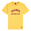 Bild von BURNHAM T-SHIRT GOLD / VERMILION