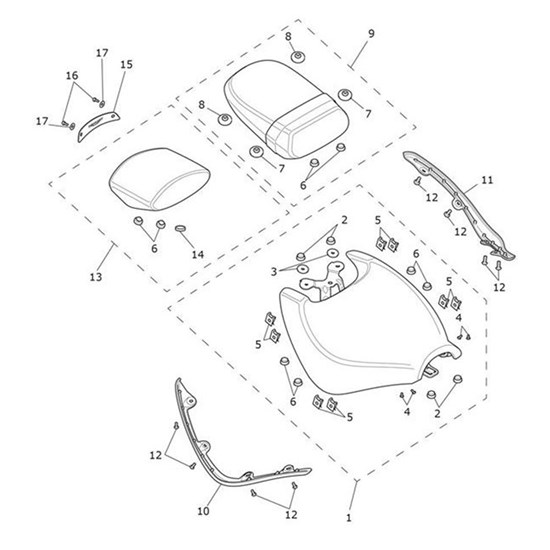 Bild von Badge, Infill, Seat