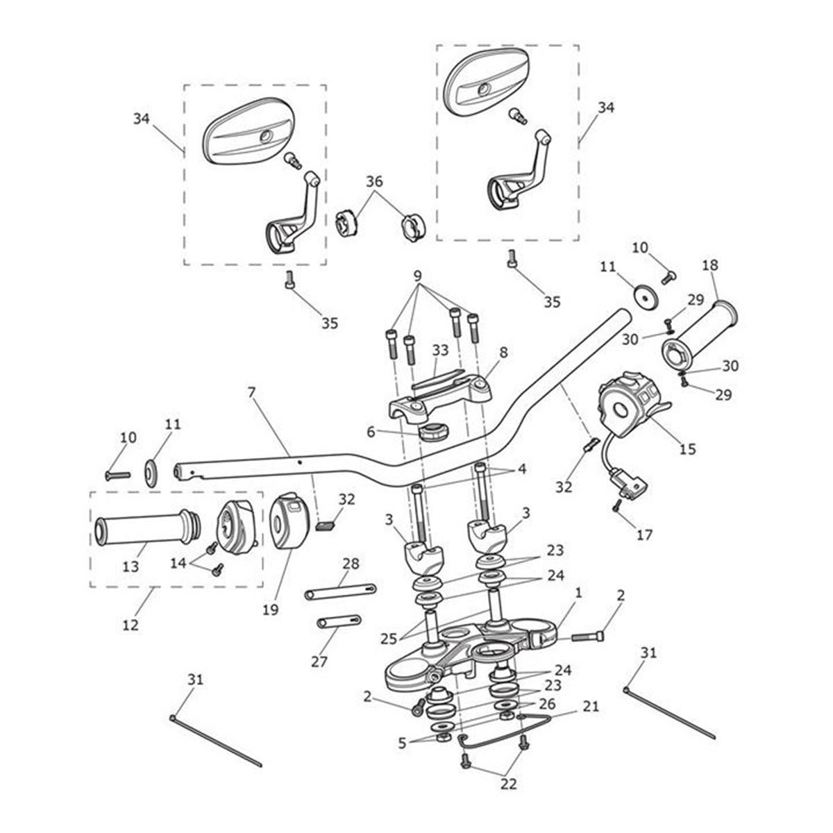 Bild von Badge, S, Clamp, Handlebar