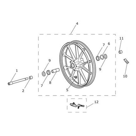 Bild von Balance Weight, Wheel, 15g