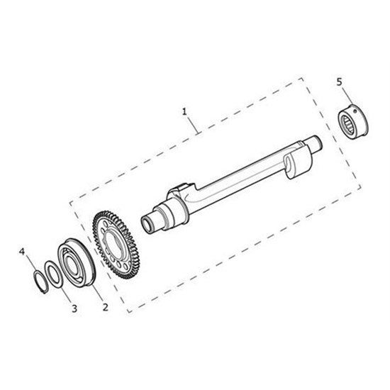 Bild von Balancer Shaft & Gear Assy