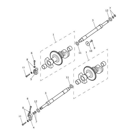 Bild von Balancer Shaft Assy, 900, LW