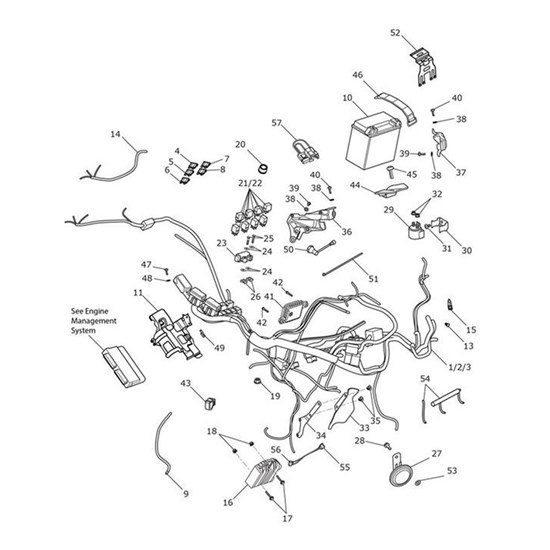 Bild von Battery Brace Steel