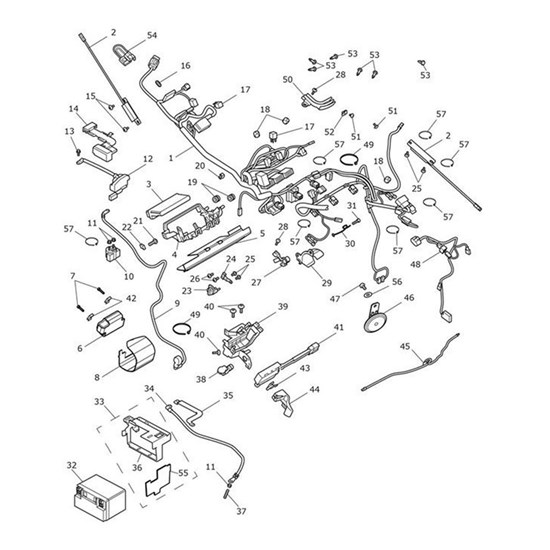 Bild von Battery Case Assy, Spares