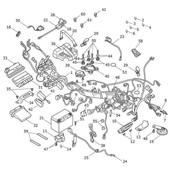 Bild von Blanking Plug, Heated Seat, Grey