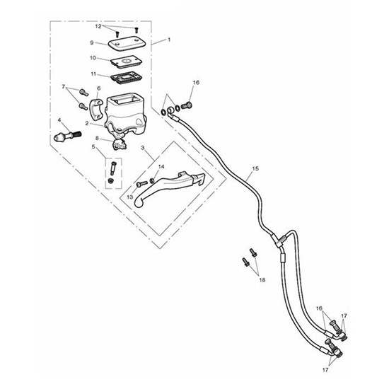 Bild von Bolt, Brake Lever Adjuster