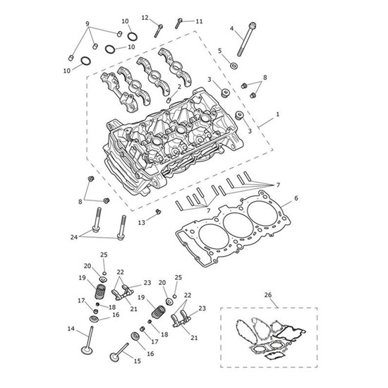 Bild von Bolt, Cylinder Head