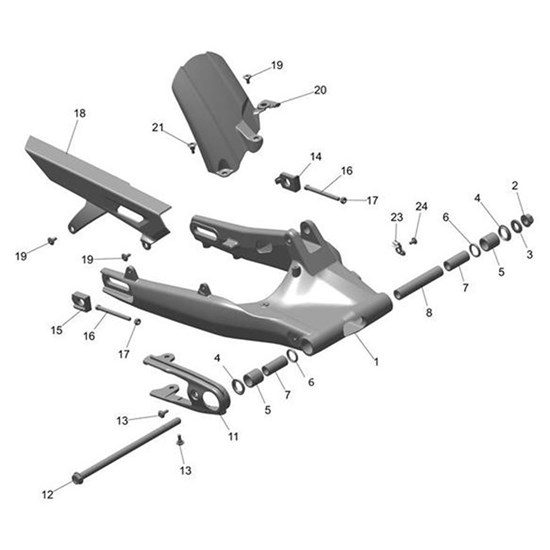 Bild von Bolt, Flanged, M14 x 1.5