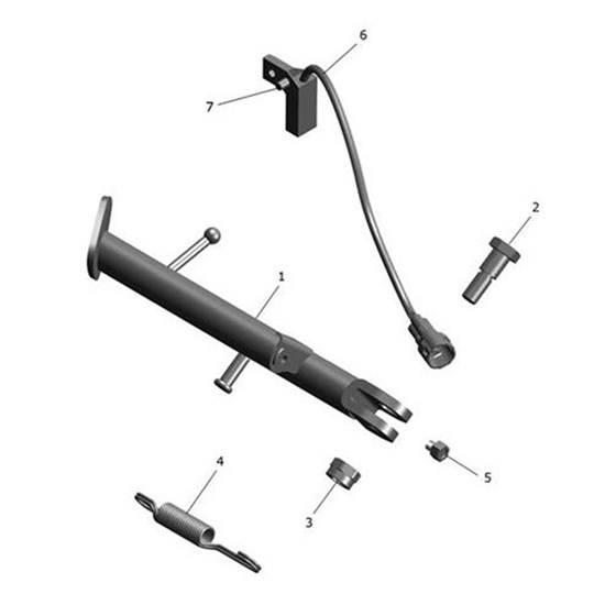 Bild von Bolt, Flanged, M5 x 0.8