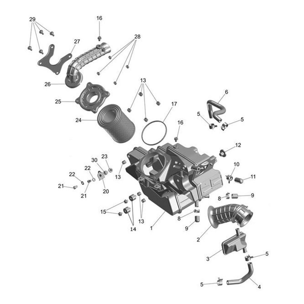 Bild von Bolt, Flanged, M6 x 1