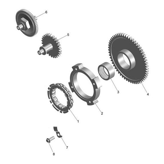 Bild von Bolt Flanged, M6 x 1