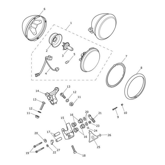 Bild von Bowl, Headlight