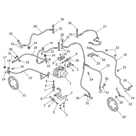 Bild von Bracket, Anti-Rotation, Mldg