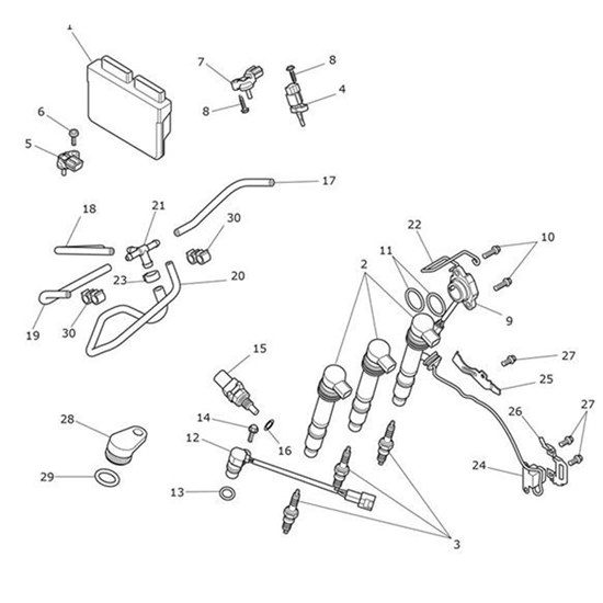 Bild von Bracket, Cable Guide, VR Sensor