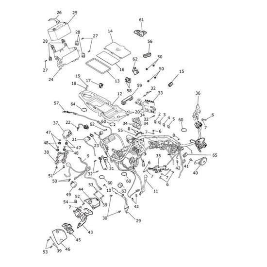 Bild von Bracket, Connectors, Headstock