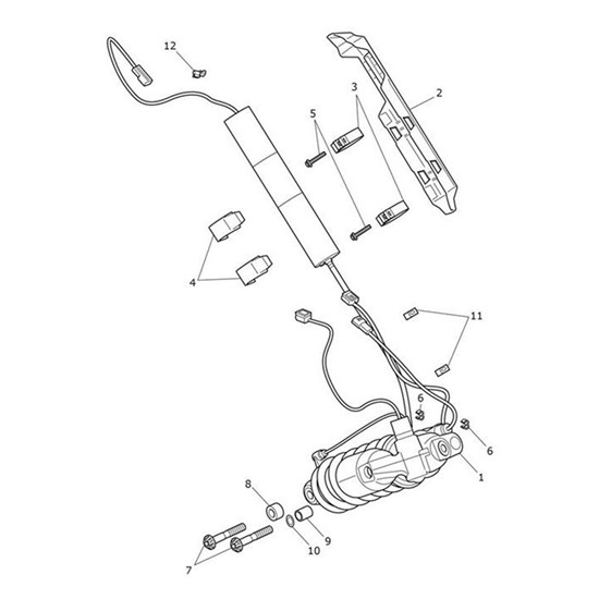 Bild von Bracket, Electric Preload Motor