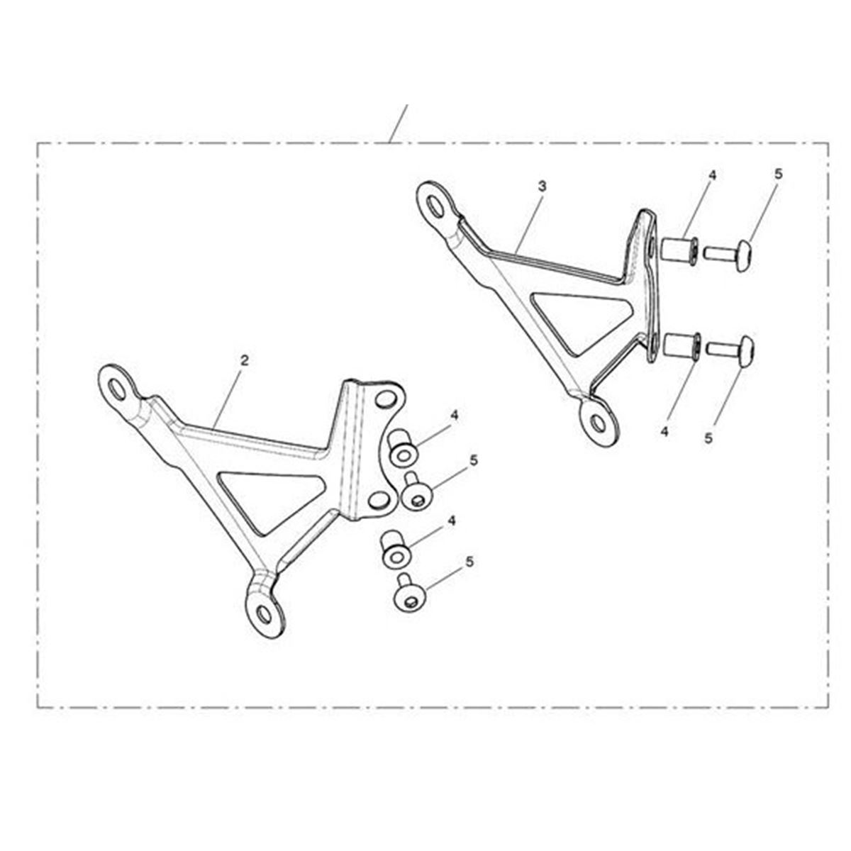 Picture of Bracket, Flyscreen, RH
