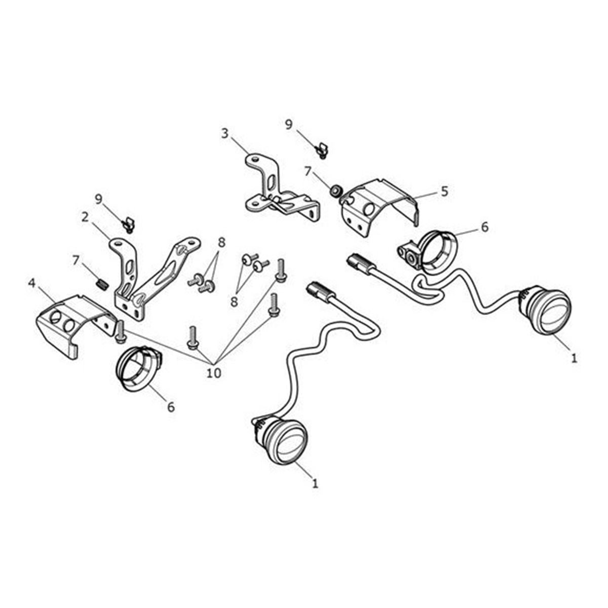 Bild von Bracket, Fog Lamp, LHS