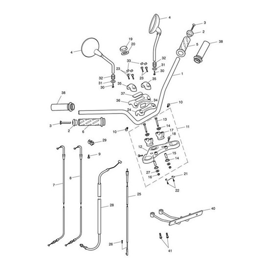 Bild von Bracket, Front Number Plate