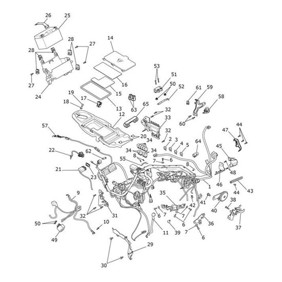 Bild von Bracket, Headstock, Innner