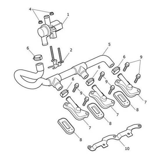 Bild von Bracket, Ignition Coil Cover