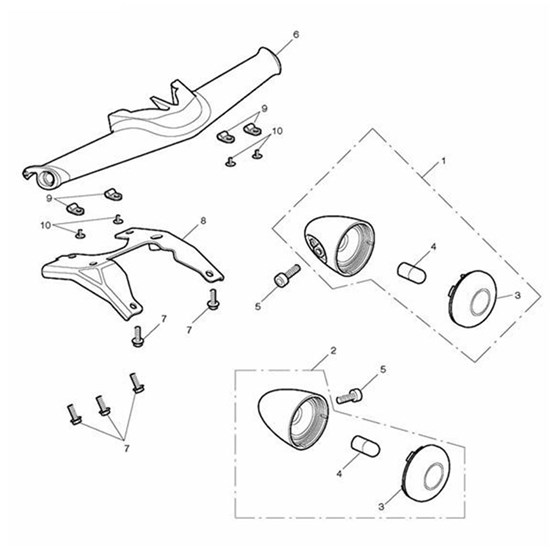 Bild von Bracket, Indicator, Front