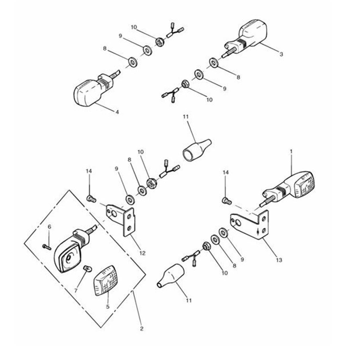 Bild von Bracket, Indicator, LH