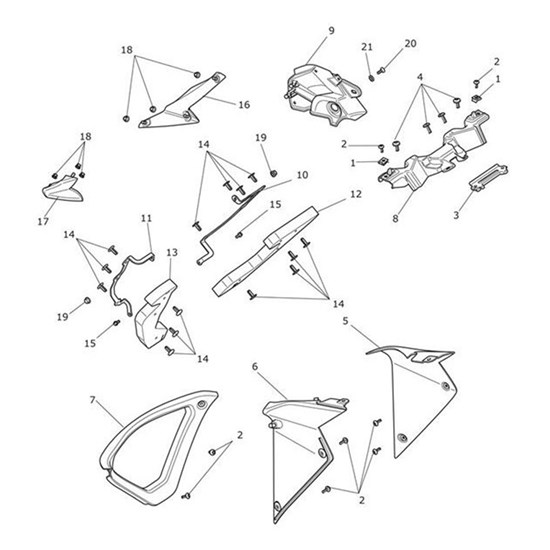 Bild von Bracket, Lower, LH