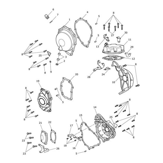 Bild von Bracket, Quickshifter Connector