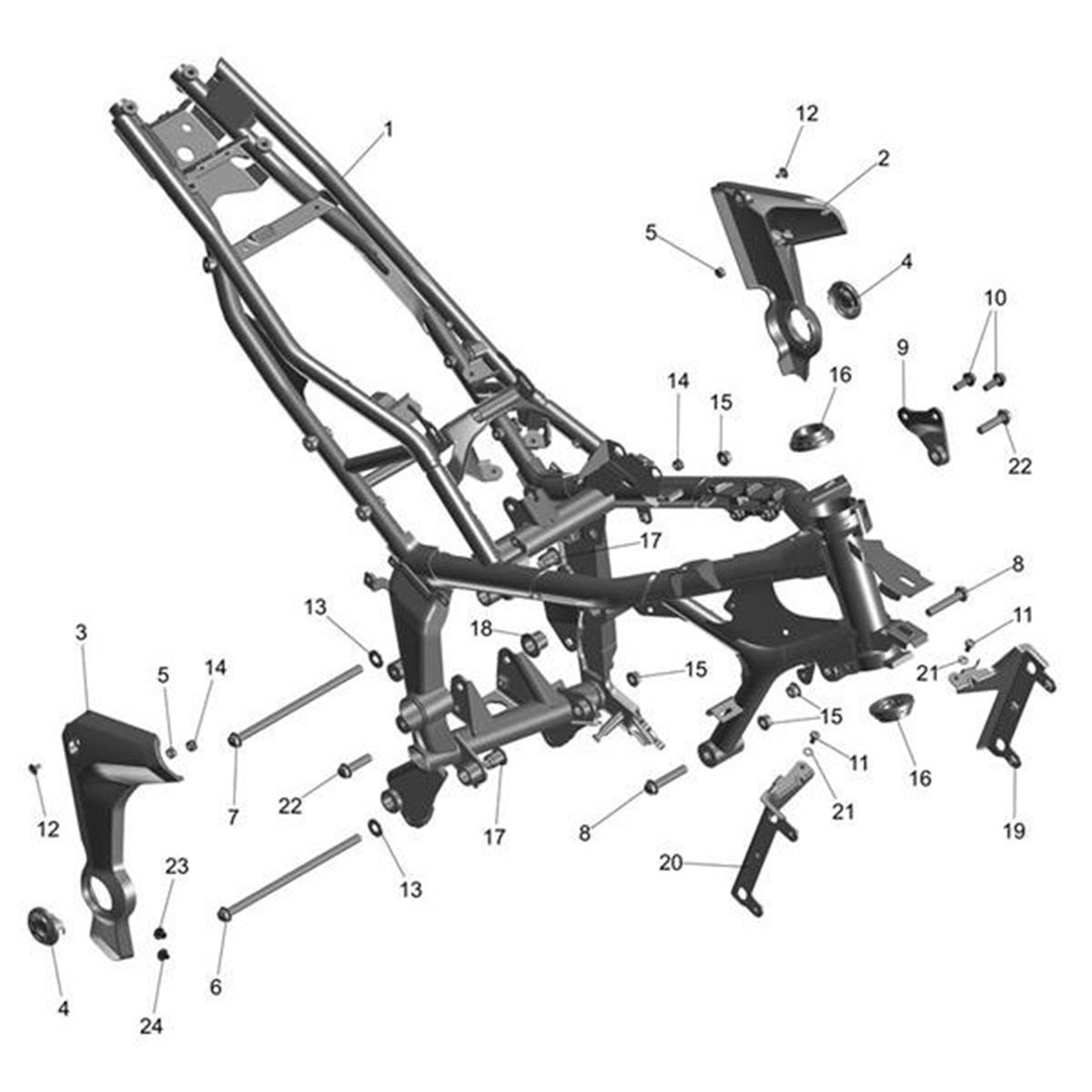 Bild von Bracket, Radiator, LH