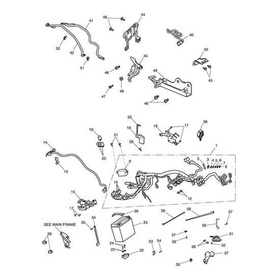 Bild von Bracket, Retaining, ECU, Non SAI