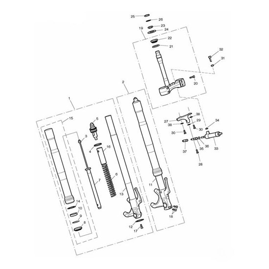 Bild von Bracket, Steering Damper