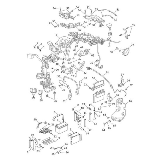 Bild von Bracket, Swithcube Connector, Moulding