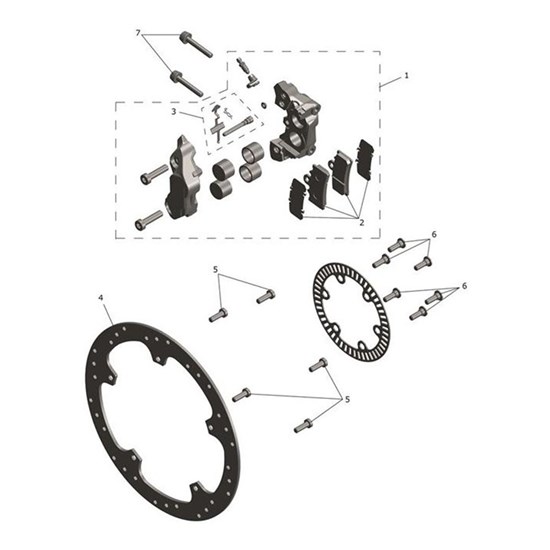 Bild von Brake Disc, Dia 320