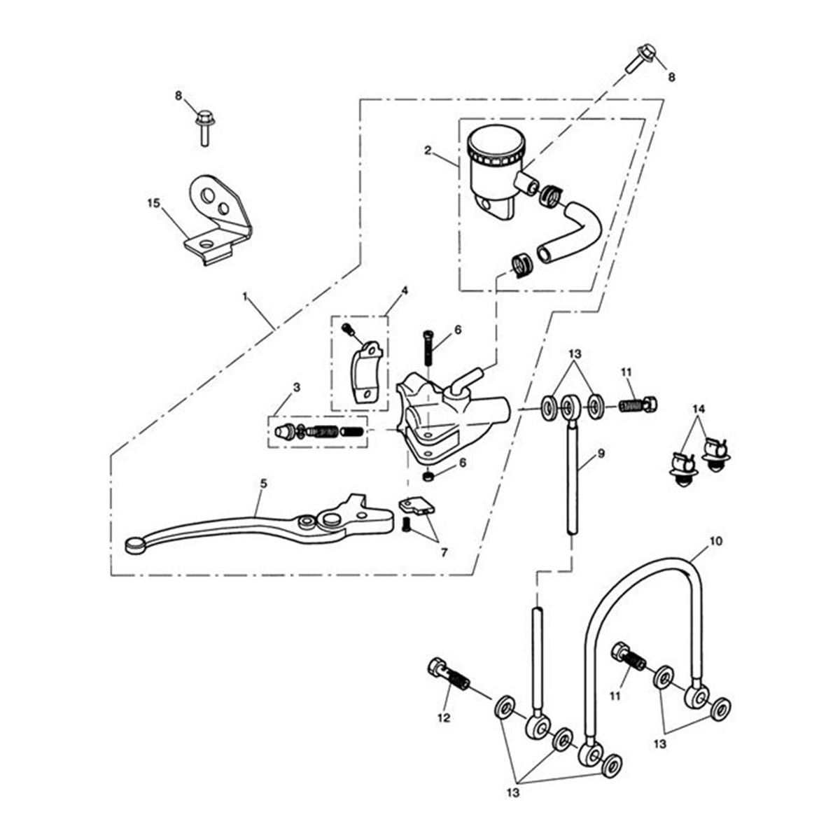 Bild von Brake Hose, Front