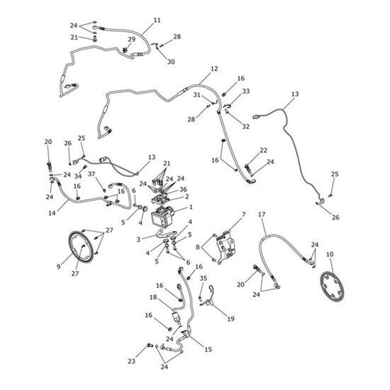 Bild von Brake Hose Guide